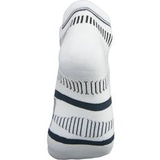 Balega Hidden Contour Unisex Running Socks, White/Grey