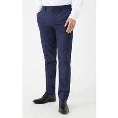 Burton Trousers & Shorts Burton Slim Fit Navy Marl Suit Trousers 30S