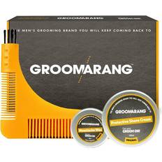 Groomarang Starter Collection Beard Comb Moustache Wax
