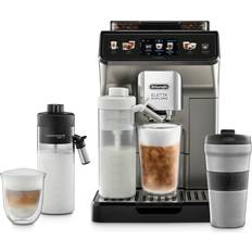 De'Longhi Integrated Coffee Grinder - Integrated Milk Frother Espresso Machines De'Longhi Eletta Explore Bean To Cup