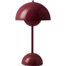 Purple Lighting &Tradition Flowerpot VP9 Dark Plum Table Lamp 29.5cm