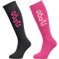 S Socks Children's Clothing Barts Twin Pack Kids' Socks Anthracite/Fuchsia