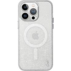 Uniq Decal Coehl Lumino iPhone 15 Pro Max 6.7 Magnetisk opladning sølv funklende sølv