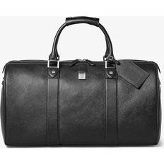 Black - Leather Duffle Bags & Sport Bags Aspinal of London Black Grained-leather Duffle bag