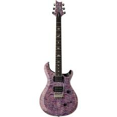 PRS String Instruments PRS SE Custom 24, Quilt Maple Top, Violet Electric Guitar