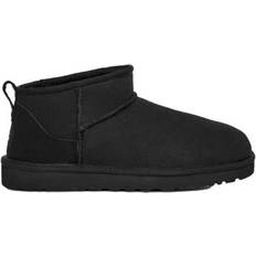 Sheepskin Ankle Boots UGG Classic Ultra Mini - Black