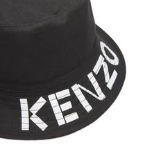 Kenzo Men Accessories Kenzo Reversible Bucket Hat Black