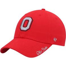 Men - Multicoloured Caps '47 Women's Scarlet Ohio State Buckeyes Miata Clean Up Adjustable Hat