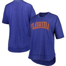Blue - Women Capes & Ponchos Pressbox Florida Gators Arch Poncho T-Shirt Royal, NCAA Women's at Academy Sports