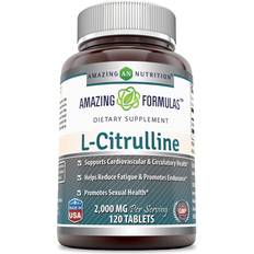 L-Carnitine Amino Acids Amazing Nutrition L-Citrulline, 1,000 mg, 120