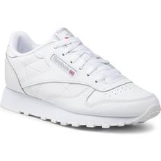 Reebok 43 ⅓ Shoes Reebok Cl Lthr, Running, Schuhe, ftwr white/ftwr white, Größe: 36.5, verfügbare Größen:35,36,36.5 Weiß