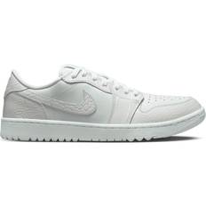 35 ½ - Women Golf Shoes Nike Air Jordan 1 Low G - White/Pure Platinum