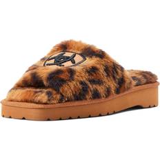 Ariat Slippers & Sandals Ariat Women's Cosy Chic Slipper Shoes in Fuzzy Leopard Width, 6.5, Fuzzy Leopard