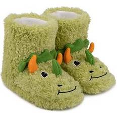 Indoor Shoes Children's Shoes Totes Kids Dino Boot Slippers Green