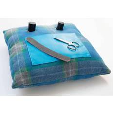 Blue Nail Files Nail manicure cushion varnish pillow tweed nail higland style craggi