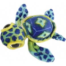 Shein 7.87in Simulation Sea Turtle Plush Toys 5 Colors Lifelike Sea Creeping Animals Turtle Rex Plushie Toys Figur Super Soft Plush Dolls for Kids Stuffed M