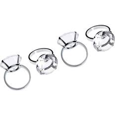Transparent Napkin Rings Premier Housewares Clear Diamante Napkin Ring