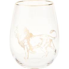 Premier Housewares Wine Glasses Premier Housewares Lion Stemless Wine Glass
