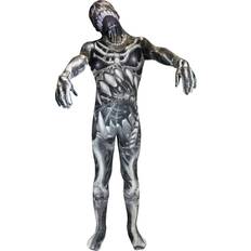 Skull and Bones Kid's Skeleton Morphsuit Costume Gray