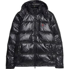 Polo Ralph Lauren M - Men - Winter Jackets Polo Ralph Lauren The Gorham Utility Glossed Down Jacket - Black Glossy