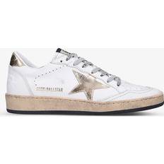 GOLDEN GOOSE Womens White/oth Ballstar 80608 Leather Low-top Trainers Eur