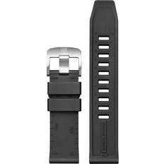 Watch Straps Luminox Recon Rubber 8830 Black 24 mm