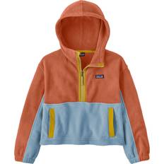 Patagonia Hoodies Children's Clothing Patagonia Kid's Microdini Cropped Hoodie - Quartz Coral