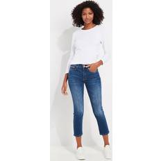 Vineyard Vines Jamie High-Rise Straight Crop Jeans Indigo Size: 26