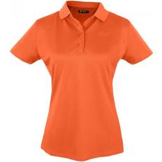 Orange - Women Polo Shirts Island Green Ladies polo shirt Tiger Lilly Orange