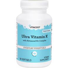 Vitacost Ultra Vitamin K includes Advanced K2 Complex 90 pcs