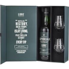Laphroaig Spirits Laphroaig Lore Gift Set Islay Single Malt Scotch Whisky 70cl