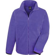 Men - Purple Jumpers Result Core Fashion Fit Outdoor Fleece Jacket