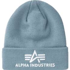 Alpha Industries Beanies Alpha Industries 3d beanie greyblue Braun Einheitsgröße