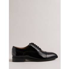 Ted Baker Men Trainers Ted Baker Carlenp Patent Leather Oxford Shoes, Black