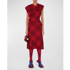 Checkered - Wool Dresses Burberry Check Wool Dress