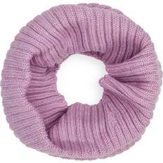 Purple Scarfs Buff Unisex Norval Knitted Tubular Neckwarmer Pansy