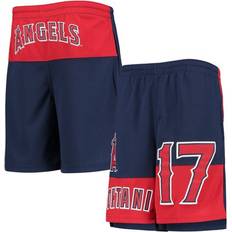 Blue Ties Outerstuff Youth Shohei Ohtani Navy Los Angeles Angels Pandemonium Name & Number Shorts