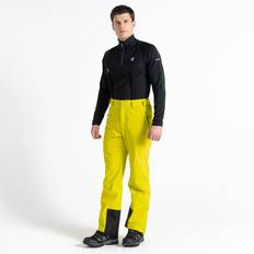 Men - Yellow Jumpsuits & Overalls Dare2B Waterproof 'Achieve II' Ski Pants