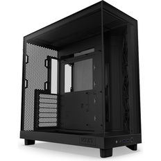 Micro-ATX - Midi Tower (ATX) Computer Cases NZXT H6 Flow Tempered Glass