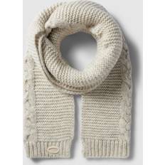 Guess Scarfs Guess Knitted Scarf White T/U