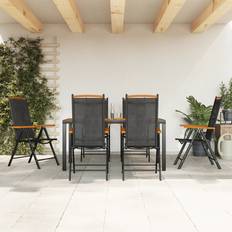 Aluminium Patio Dining Sets Garden & Outdoor Furniture vidaXL 3200602 Patio Dining Set, 1 Table incl. 6 Chairs