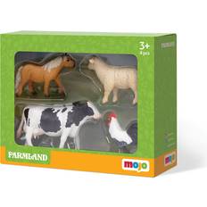 Mojo Farmland Starter 1 Toy Figure Set 380037 Multi-colour Green