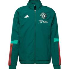 Corduroy Outerwear adidas Manchester United FC Presentation Jacket, Green