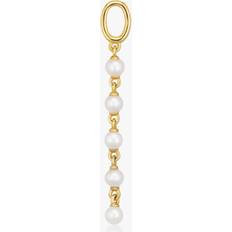 White Earrings Sif Jakobs Jewellery Freshwater Pearl Drop Charm