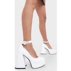 White Heels & Pumps Lamoda Women`s Last Flight Platform Heels