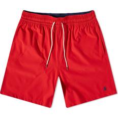 Men - Red Clothing Polo Ralph Lauren Traveller Swim Shorts