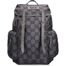 Gucci Bags Gucci Large GG Ripstop Backpack - Dark Grey/Black