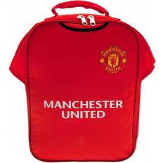 Red Fabric Tote Bags Manchester United FC Kit Lunch Bag