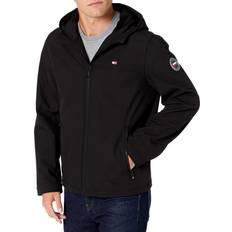 Tommy Hilfiger Men - Softshell Jacket - XL Jackets Tommy Hilfiger Men's Lightweight Performance Softshell Hoody Jacket, Black