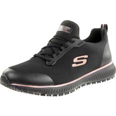 Fabric Trainers Skechers Squad SR Occupational Shoes, Black
